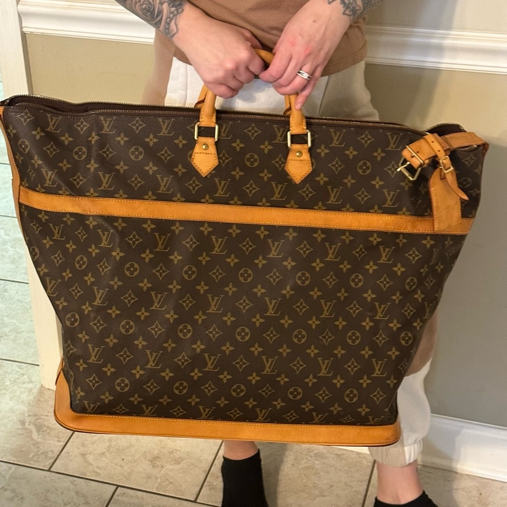 Vintage authentic LOUIS VUITTON Monogram Cruiser Boston 50